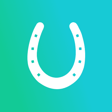 Kreative DocuVet primary iconologo in white behind gradient background